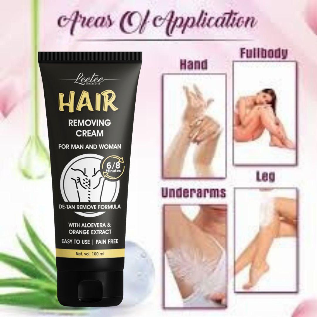 

Крем для видалення волосся - зі шпателем (100 г) ( Алое віра) 100 GM