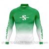 Mens UV Protection Rash Guard Long Sleeve Wetsuit Top Snorkeling Diving Surfing Water Sports Quick Dry Neoprene