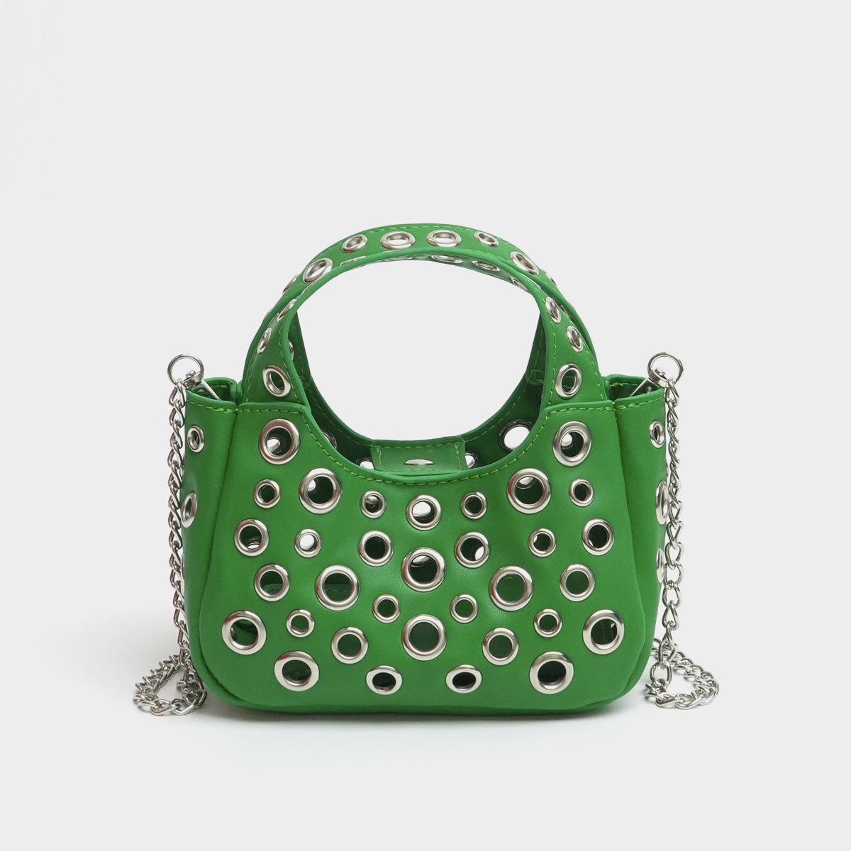 

Маленька Жіноча Модна Сумка На Плече Ланцюжок Порожня Сумка Жіноча Сумка Міні Маленька Сумка Ретро Сумочка Порожній Ланцюжок Сумка з Клапаном зелений