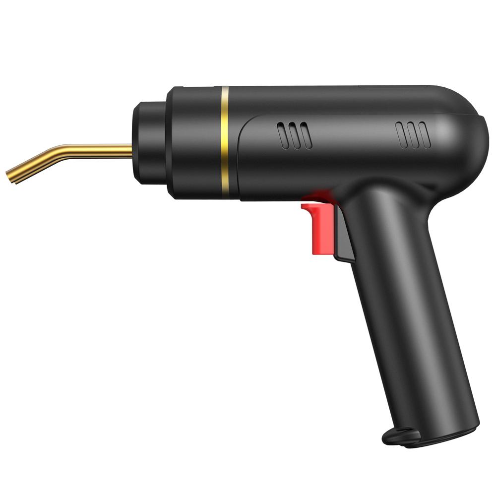 

200 Вт Горячий степлер Перезаряжаемый 5000 мАч DC Машина для сварки пластика Набор для ремонта бампера Паяльник Для ремонта пластикового бампера автомобиля чёрный