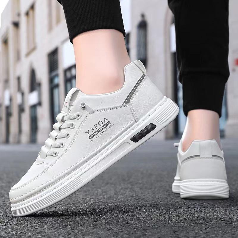 Spring White Shoes Trend Youth Casual Men's Shoes Trend Versatile Casual Trendy Men's Shoes Board Shoes