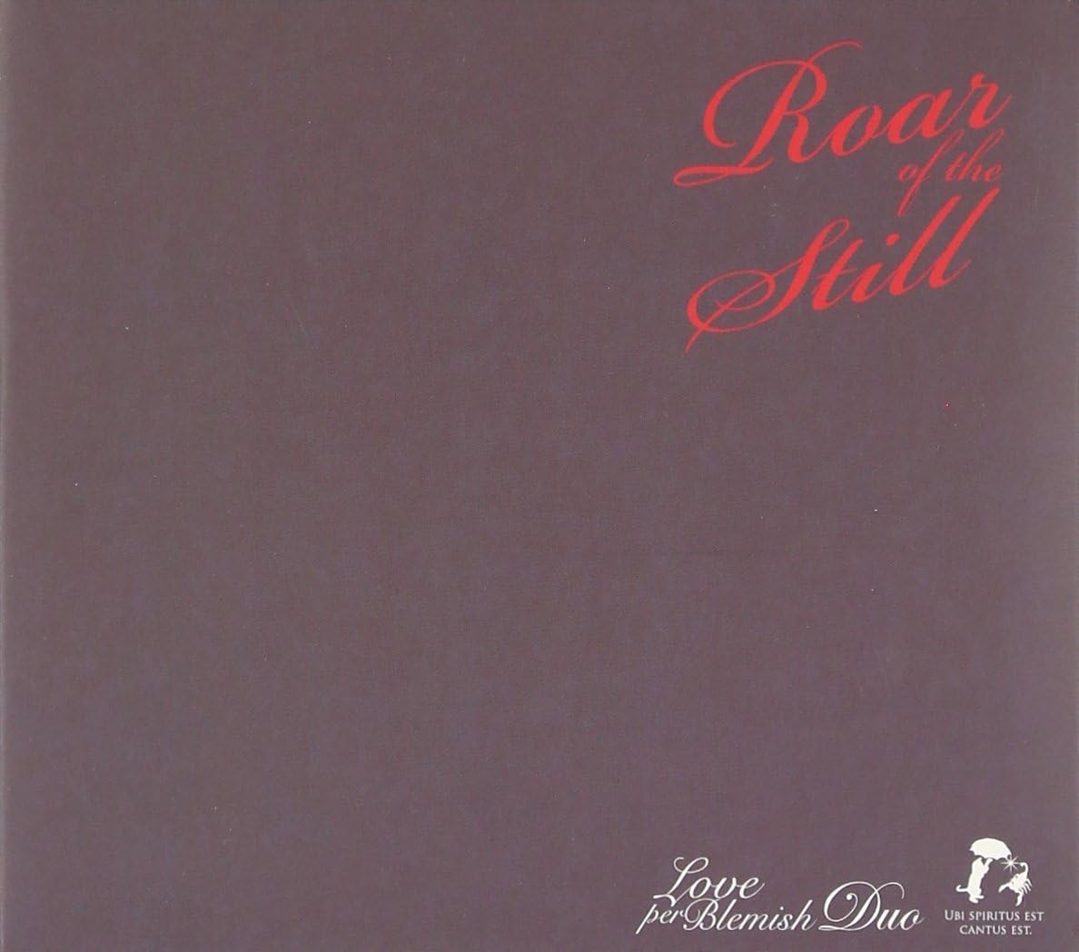 

CD LOVE PER BLEMISH DUO - Roar of the Still RNCL0108 Japan ObiMusic Others Used