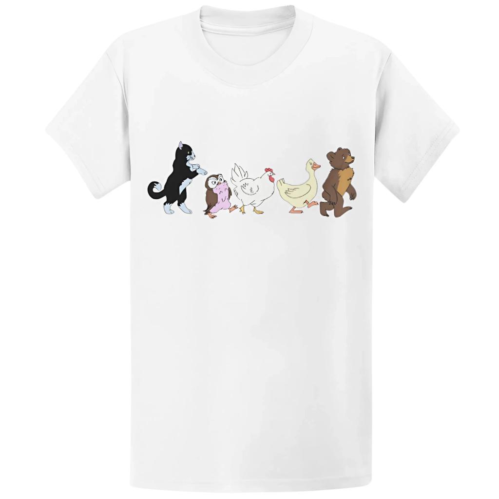 Gildan 5000 Little Bear Cute Animated TV Show T-Shirt - Animal Lover Gift Tee