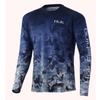 HUK Fishing Clothes New Upf+50 Ice Thread Light Breathable Quick-drying Long-sleeved T-shirt