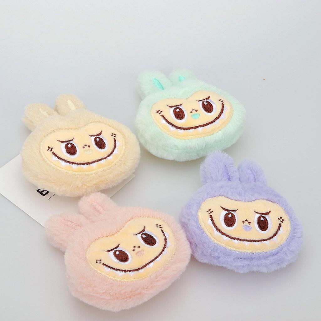 LABUBU Cute Rabbit Cartoon Brooch - Plush DIY Jewelry Accessory