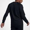Jordan Sportswear Greatest Crew Neck Letter Comfortable Fleece Lined Long Sleeved Sweatshirt Men's Black AV6003-010