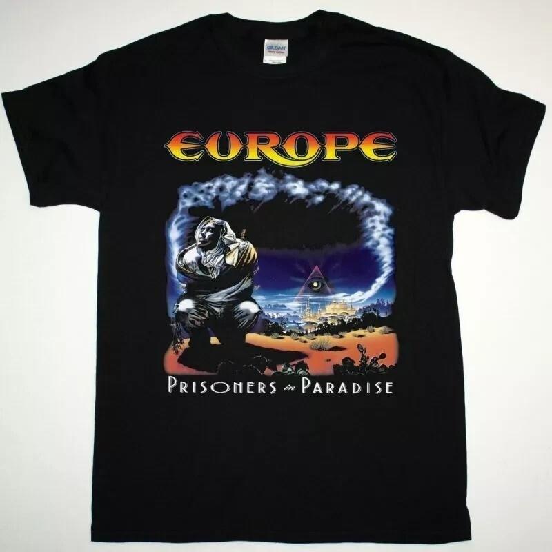 EUROPE Band PRISONERS IN PARADISE  Full SIze S-5XL BT1563 Unisex T-Shirt M