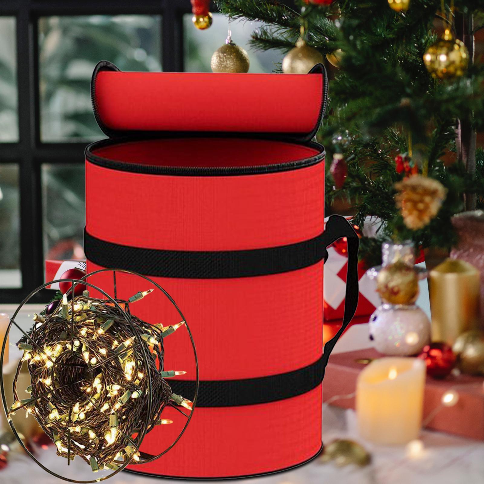 

Christmas Lights Storage Holder Christmas Light Storage Bag Oxford Heavy Duty Containers with Zipper for Wrappers Extension China Mainland
