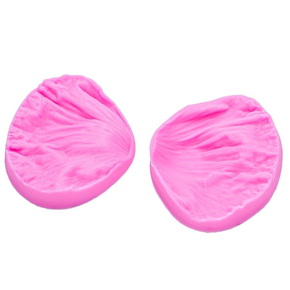 3D Peony Flower Petals Embossed Silicone Mold Relief Fondant Cake Decorating Tools Chocolate Gumpaste Candy Clay Moulds