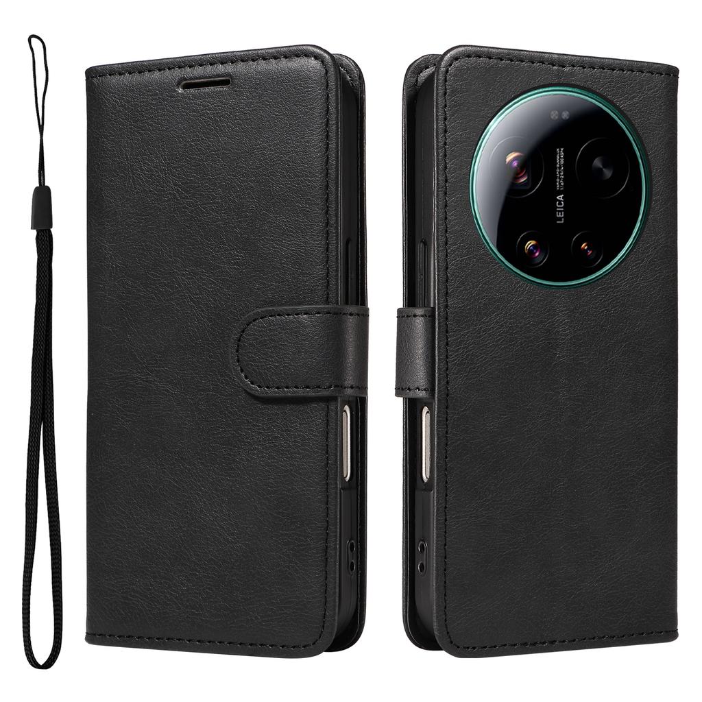For Xiaomi 15S Pro Case PU Leather Phone Cover with Card Holder Stand