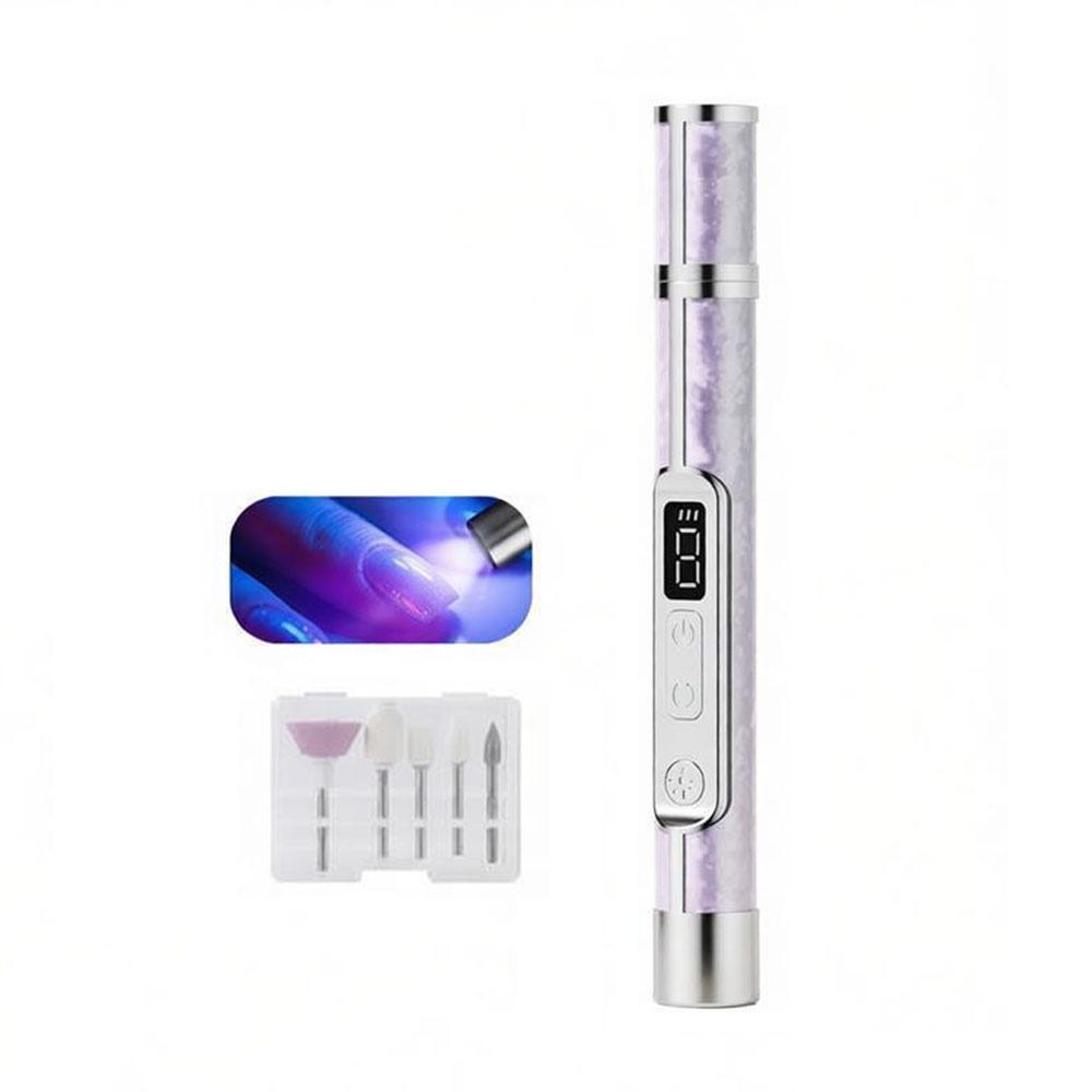 Portable Nail Drill Rechargeable Electric Nail File Gifts Manicure and Pedicure Machine