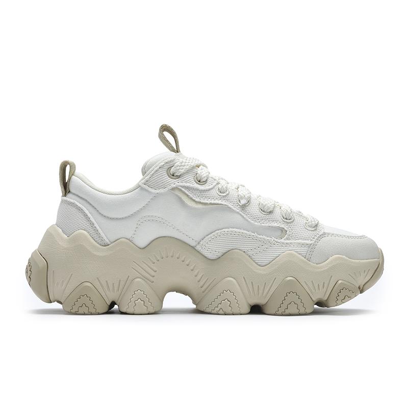 Fila Classic Comfortable Fashion Versatile Breathable Sweat-Absorbing Low-Top Casual Shoes Women Sneaker White F12W422307FET