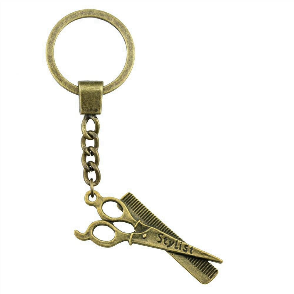 Sports Charm Keychain Music Pendant Party Gifts Key Holder 30mm Ring