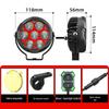 Motorcycle LED Auxiliary Spotlight