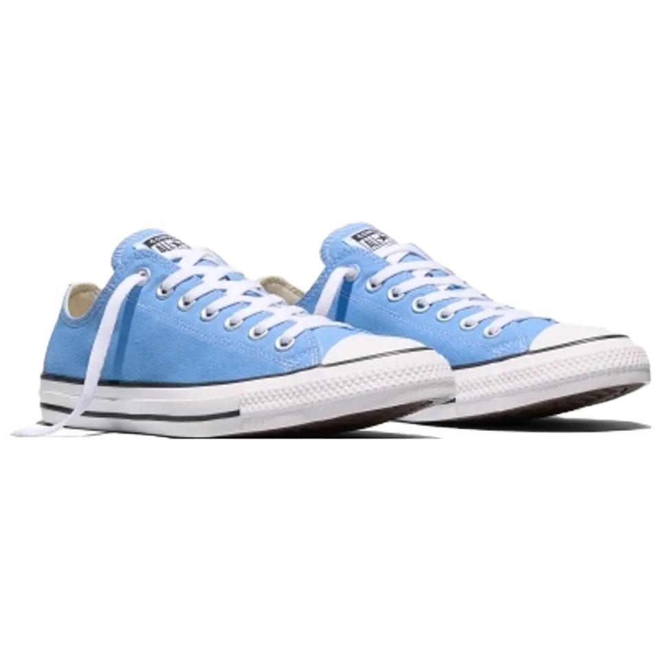 Converse All Star Ox Comfortable Versatile Breathable Canvas Shoes Unisex Sneakers Light-Blue A18103C