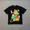 Camiseta de Manga Corta Retro Hip Hop Americano Street BeatStreet Estampada Algodón Cuello Redondo Camiseta de Verano para Parejas
