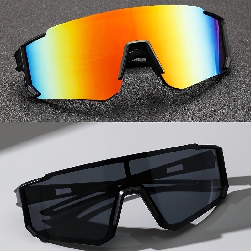 

2pcs Fashionable Unisex Cycling Glasses Perfect for Decoration.
