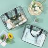4/6Pcs Toy Storage Bag Clear PVC Children's Building Blocks Organizing Bag with Zipper Waterproof Makeup Sorting Bag Travel Bag