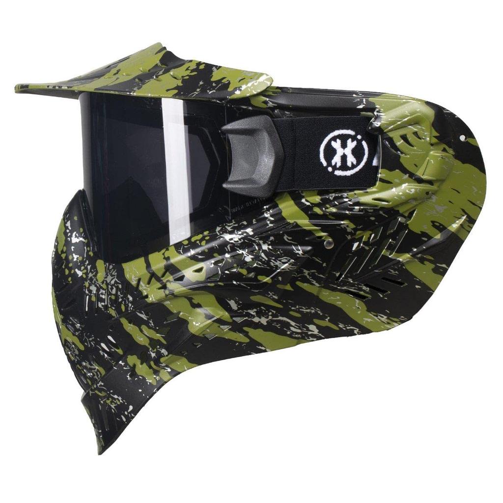 HK Army HSTL Paintballbrille Fracture - Svart/Oliven