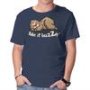 Unisex Crew Neck T-Shirt Take It Lazzzy Graphic Short Sleeve Casual Tee