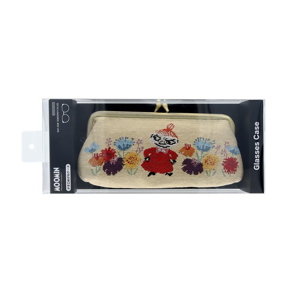 

Канцтовары Товары Муми-троллей Футляр для очков с застежкой Кошелек и Гобелен Маленький S2221969 Sun-Star Weave, Мой,