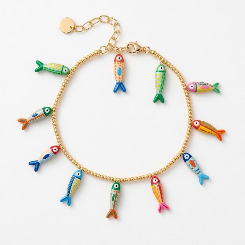 Kawaii Tropical Fish Charms Assorted Vivid Colors Pendants for DIY Earrings Bracelets Necklaces Kids Handcraft Jewelry Making