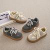 2025 autumn new Korean version of children's moral training shoes medium and small children's women's treasure soft-soled Forrest Gump shoes bo