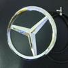 C200 E200 For Mercedes Benz 9.5cm Car Rear Trunk Emblem ABS LED Badge Light Accessories for Mercedes Benz S350 S300L S A B C E C