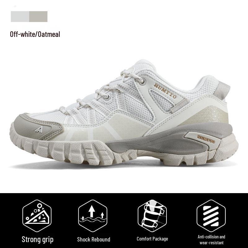 HanTu Outdoor Men's Breathable Non-slip Wear-resistant Hiking Shoes Unisex