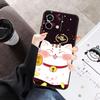 Japanese Lucky Cat Cover For Xiaomi Redmi Note 13 9 10 11 12 14 15 Pro Plus Case For Redmi 15 C 12C 13C 14C 10C