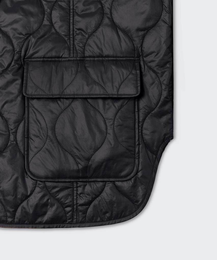 Musinsa Standard Woman Women'S Oversized Onion Quilted Jacket [Black]