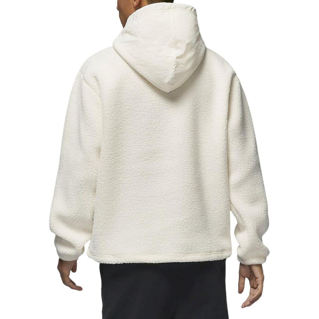 Jordan Men's Flight Sherpa Half Zip Hoodie Sail FV7453-133