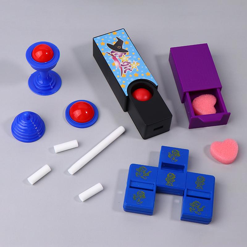 1Pc Funny Gadgets Kids Toys Changeable Magic Box Puzzle Interaction Close-Up Magic Props Tricks Classic