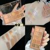 New Eye Shadow Matte Pearlescent Earth Color European and American Makeup Cement Color Eye Shadow Palette Ins