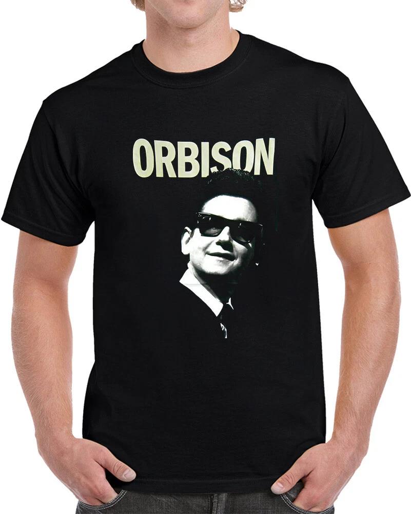 Roy Orbison Retro 100% Cotton T-shirt Mens Womens Tees Top 3XL