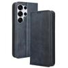 For Samsung Galaxy S25 Ultra leather retro self-adhesive phone case For Galaxy S25 S24 S23 Plus case flip magnetic wallet case