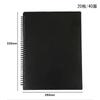 Music Score File, 20 Sheets40 Pages, A4 Size, Loose-Leaf, Music Holder, Music Stand, Storage, Organization, Portable, Simple Design, Durable, Black,