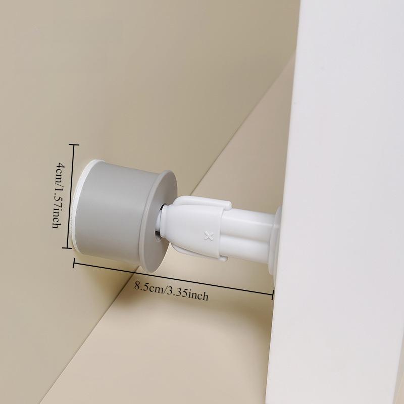 

Magicians Non Perforated Silicone Anti Collision Door Stopper Silent Door Blocker 8.5x4cm серый