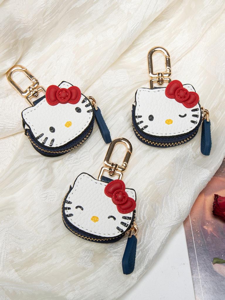 Spot Cute Cartoon KT Cat Pendant High-value Hello Kitty Bag Ornament Keychain Girlfriend Gift