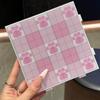 Pink Cat Paw Perler Board with Long Pegs, 2.6mm Thick, Non-Deforming, High Temperature Resistant, for Perler Beads.