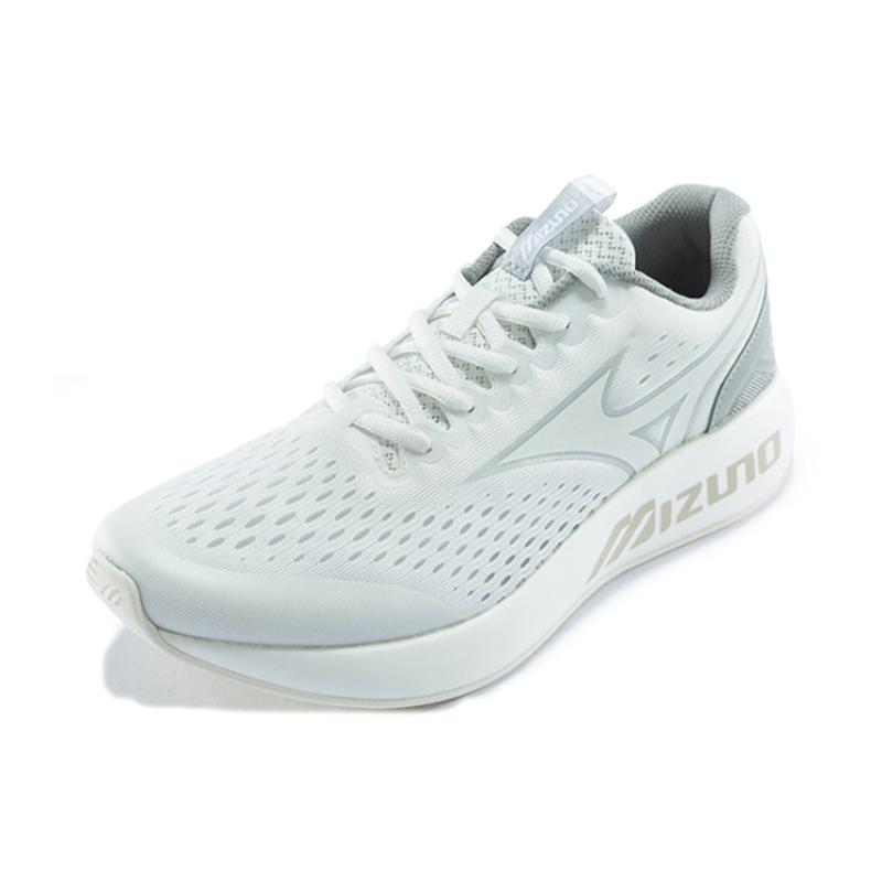 Mizuno Pi Ec Low BreathableRunning Shoes White/Grey Sneakers D1GH201705