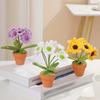 Decoration Potted Plant Fashionable Hand-woven Small Daisy