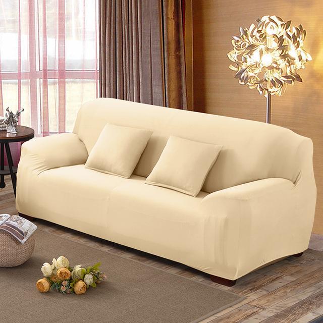Husă elastică pentru canapea de culoare solidă Huse elastice pentru canapea pentru sufragerie Funda canapea scaun husă canapea Decor acasă 1/2/3/4 locuri