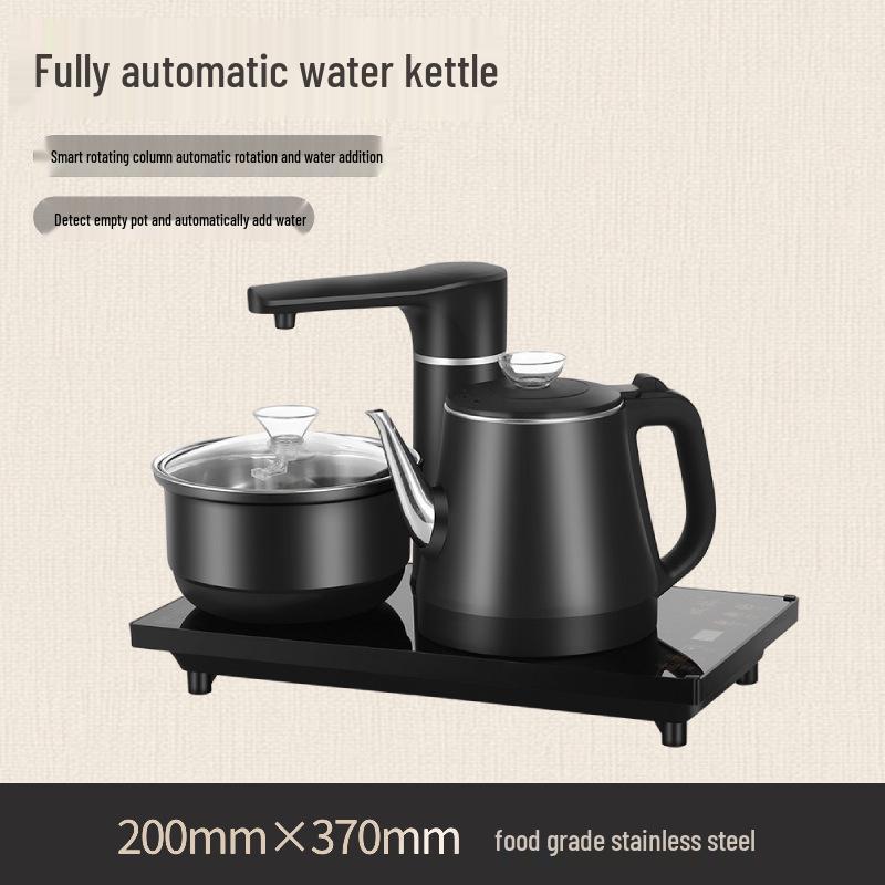 Automatic Electric Tea Brewing Kettle with Built-in Teapot and Stand