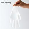 50pcs Disposable Rubber Powder-Free PVC Transparent Gloves