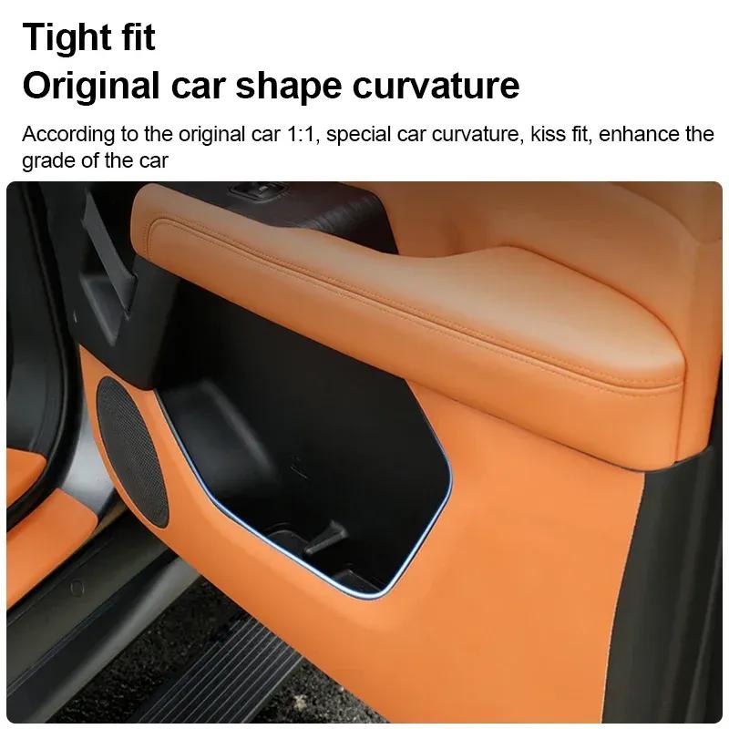 For MG One Accessories   2024 2025 Car Door Leather Anti Kick Pad Dustproof Protector Edge Film Stickers Side Interior