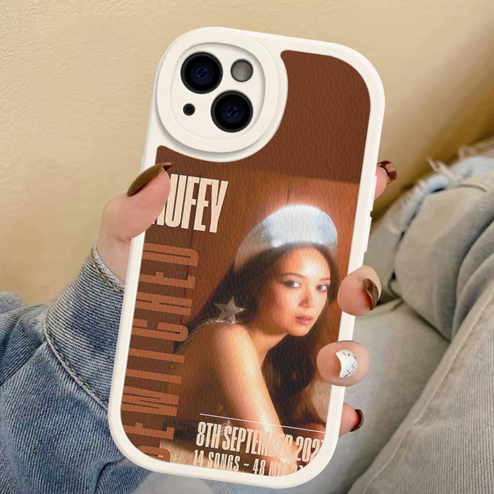 Singer L-LaufeyS Phone Case For IPhone 11 12 13 14 15 16 Pro Max Plus Leather Cover