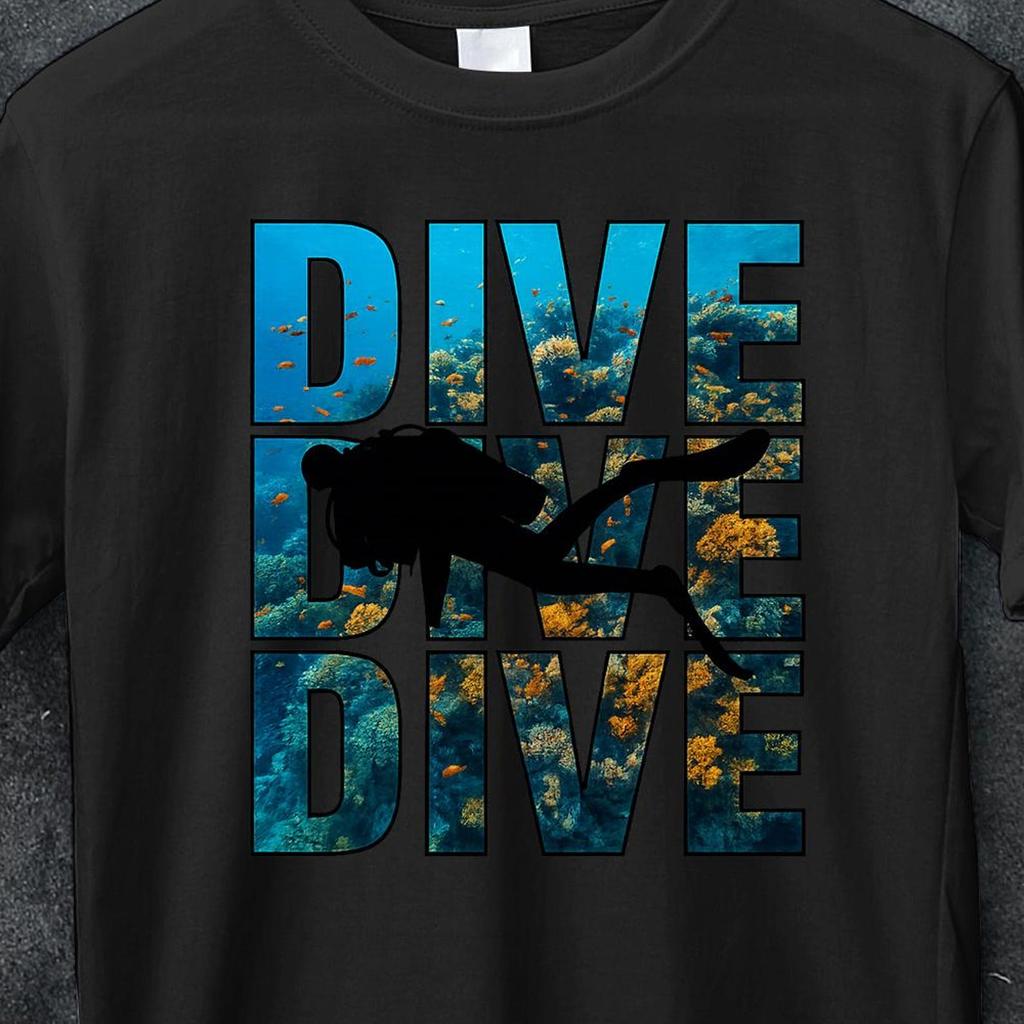 Coral Reef T Shirt, Scuba Diving Gift, Gift for Divers, Deep Sea Diver, Scuba Instructor,Snorkeling Tee,Gift for Divers,shirt for Sea Lovers