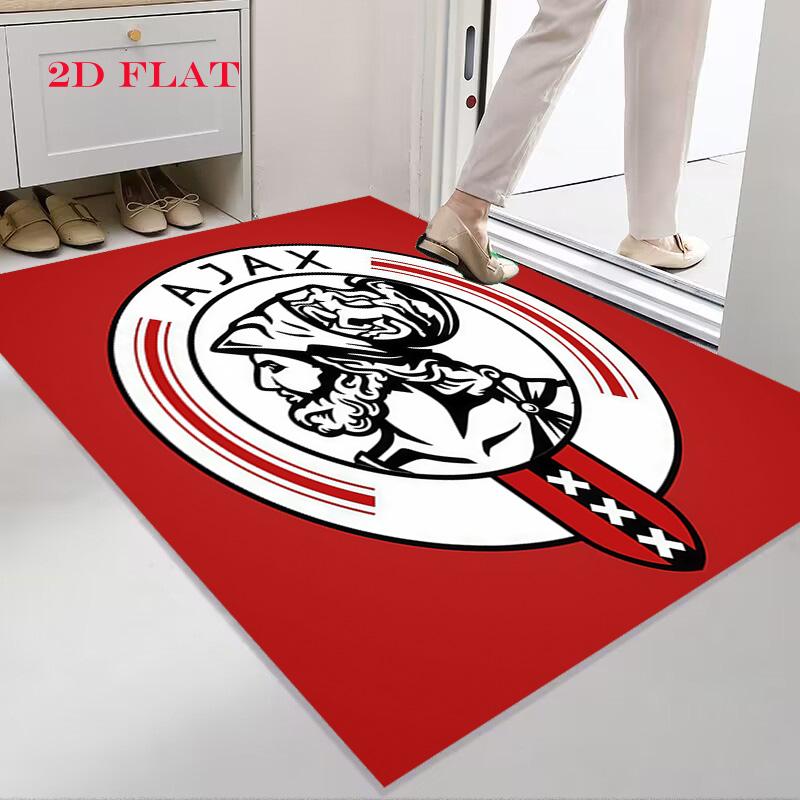 Ajax Logo Carpet Rug for Living Room Bedroom Home Sofa Decoration,Kids Play Nonslip Floor Mat