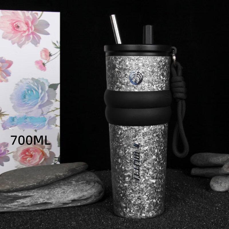 Shangqi Titanium Insulated Tumbler with Straw